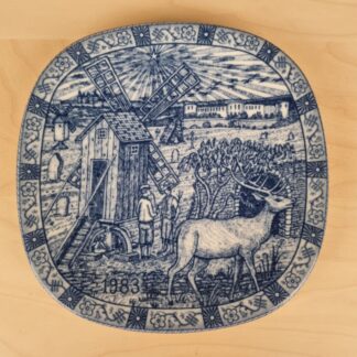 Rörstrand juleplatte fra 1983