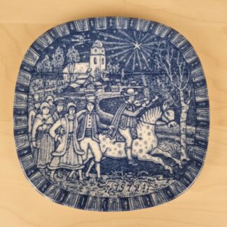 Rörstrand juleplatte fra 1972