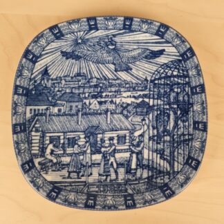 Rörstrand juleplatte fra 1982