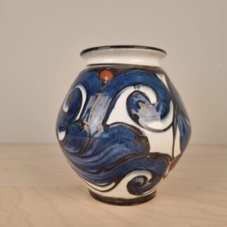 Smuk Danico vase med kohorns dekoration - 17,5 cm
