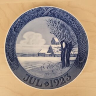 Royal Copenhagen juleplatte 1923