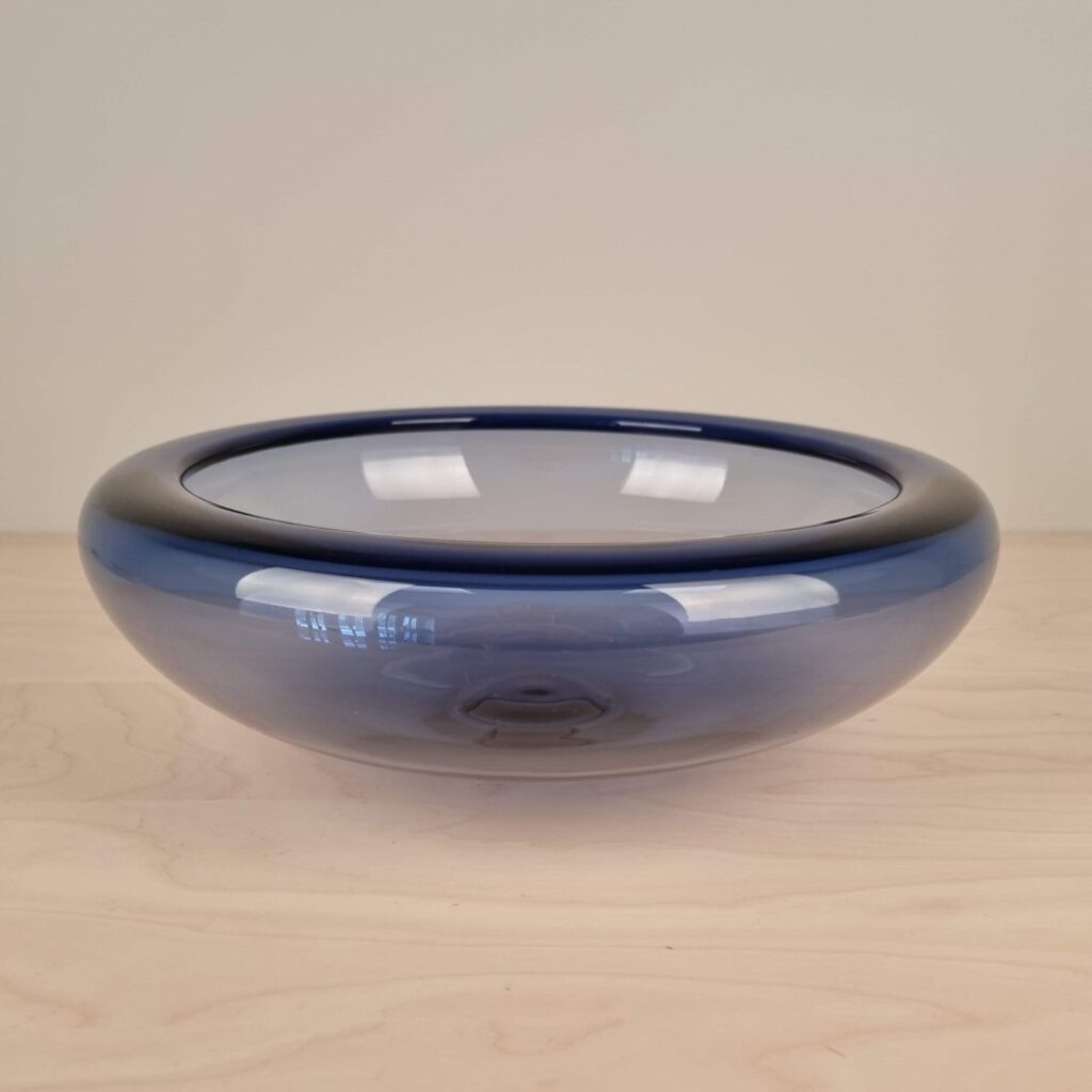 Holmegaard Provence-skål - safirblå - 33cm