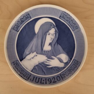 Royal Copenhagen juleplatte 1920