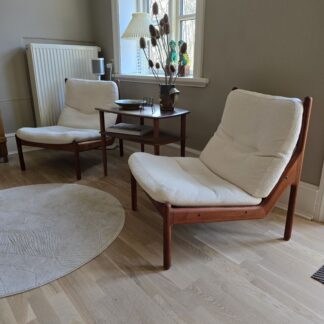 2 stk. Illum Wikkelsø 'Venus' lænestole
