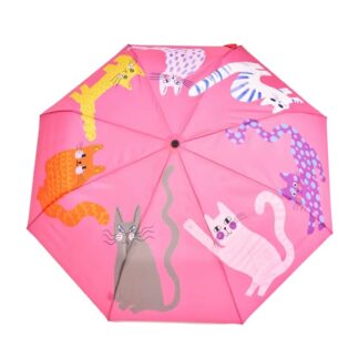 Original Duckhead paraply - pink cat