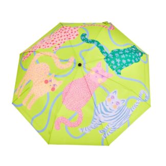 Original Duckhead paraply - Green cat