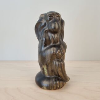 Sjælden Arne Bang figur af abe - 18,5 cm