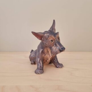 Dahl Jensen figur af skotsk terrier - nr. 1078 - 15cm