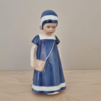 Royal Copenhagen figur - Else med taske - nr. 404