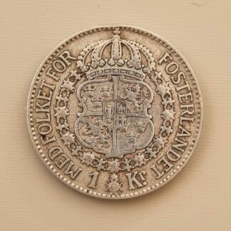 Sverige - 1 krone - 1936 - sølv (0.800)