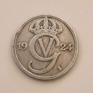 Sverige - 50 øre - 1924 - Gustaf V