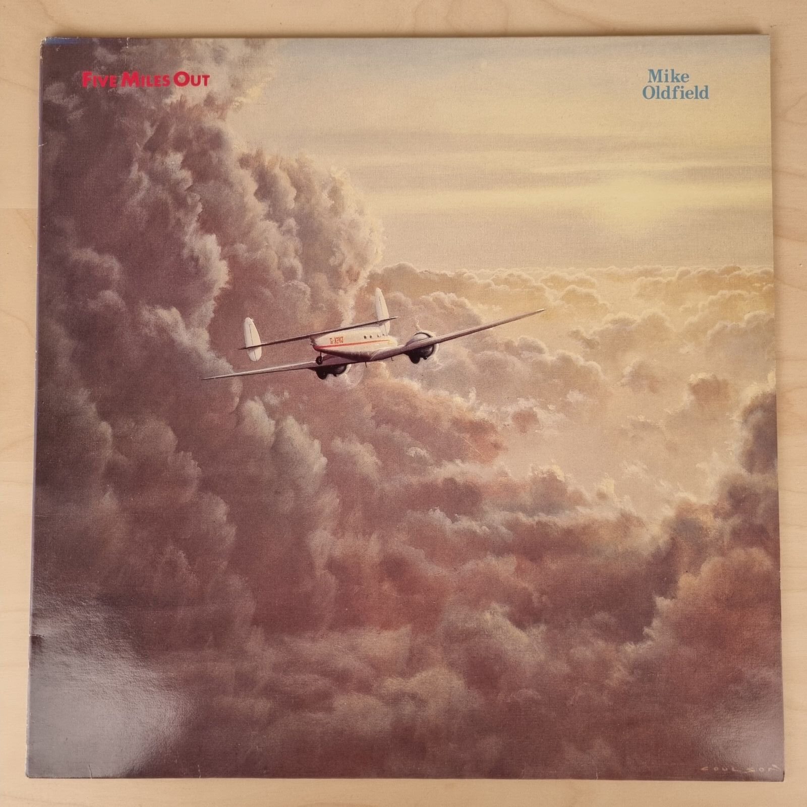 Mike Oldfield - Five Miles Out - vinyl fra 1983