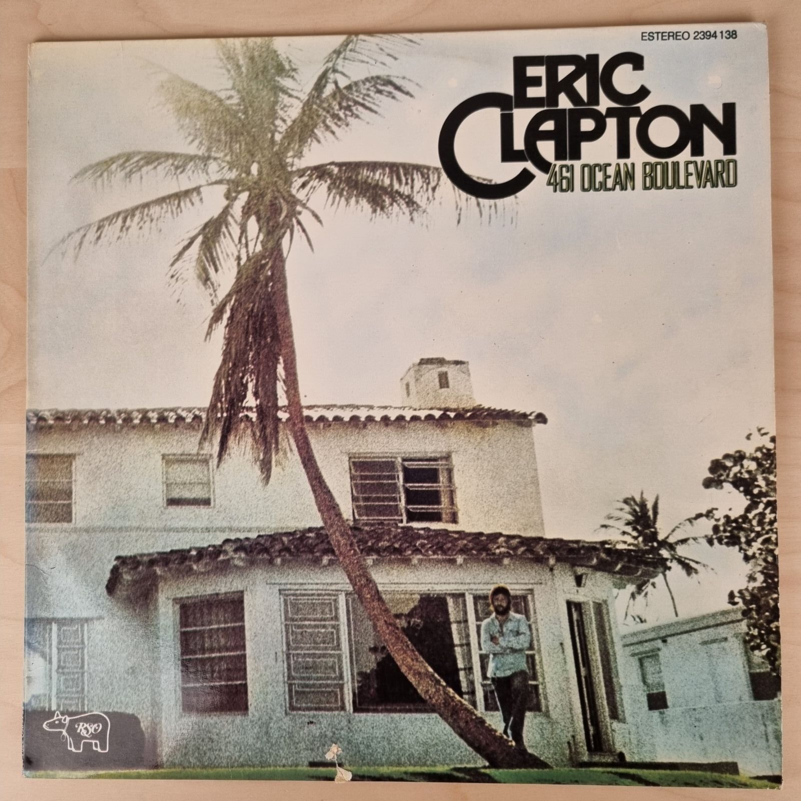 Eric Clapton - 461 Ocean Boulevard - vinyl fra 1974