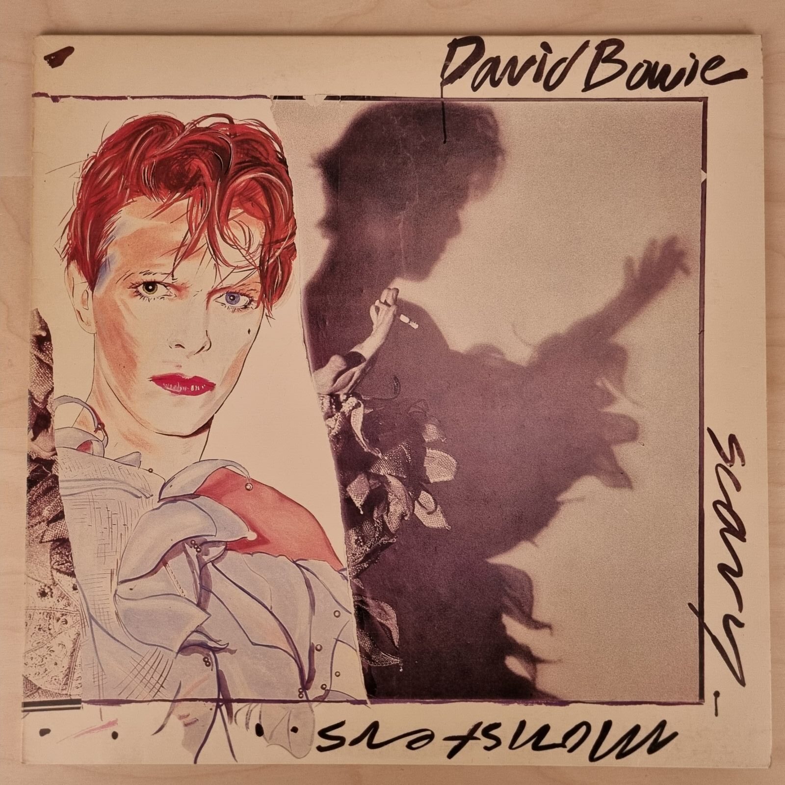 David Bowie - Scary Monsters - vinyl fra 1980