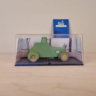 Tintin - Den Blå Lotus - Simoda pansret tank - 1:43 - Editions Atlas
