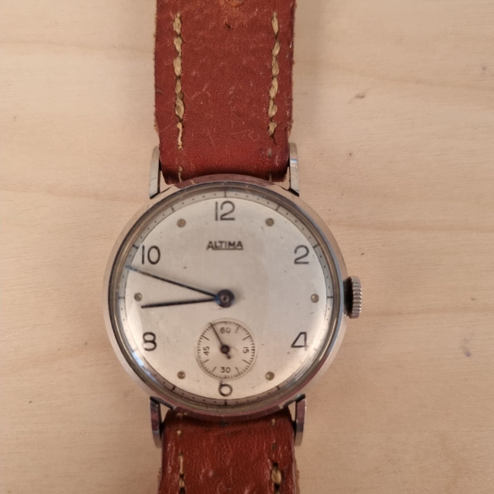 Altima herrearmbåndsur - 1960erne - 33mm - Billede 2