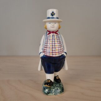 Aluminia Børnehjælpsdags figur - Bondeknøs - 17cm