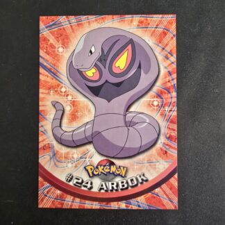 Pokémon Topps samlekort – Arbok #24