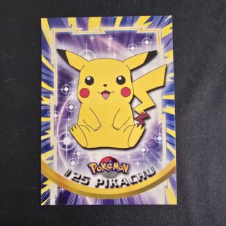 Pokémon Topps samlekort – Pikachu #25