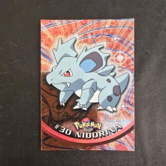 Pokémon Topps holo samlekort – Nidorina #30