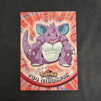 Pokémon Topps samlekort - #34 Nidoking