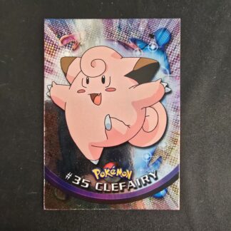 Pokémon Topps Holo samlekort – Clefairy #35