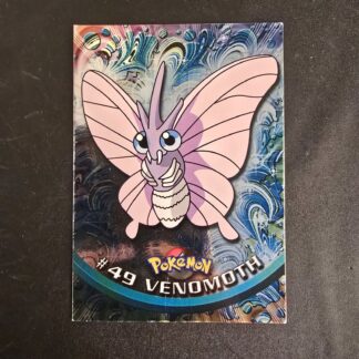 Pokémon Topps holo samlekort – Venomoth #49