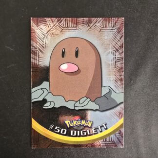 Pokémon Topps holo samlekort – Diglett #50
