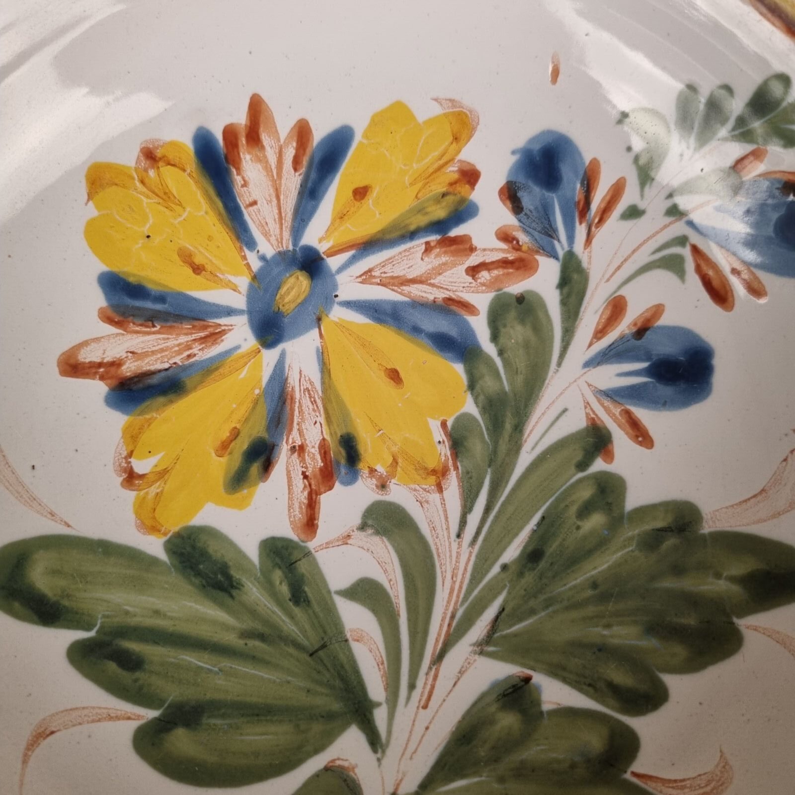 Kellinghusen - dyb tallerken / fad - ca. 1750-1800 - Billede 2