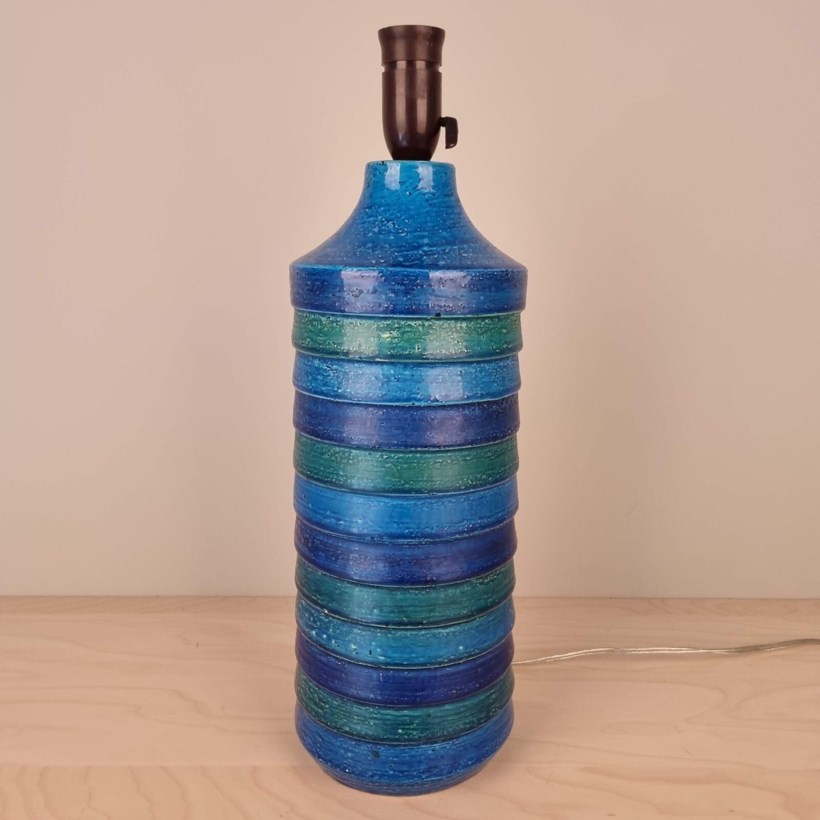 Monumental Bitossi bordlampe - Aldo Londi - 40cm
