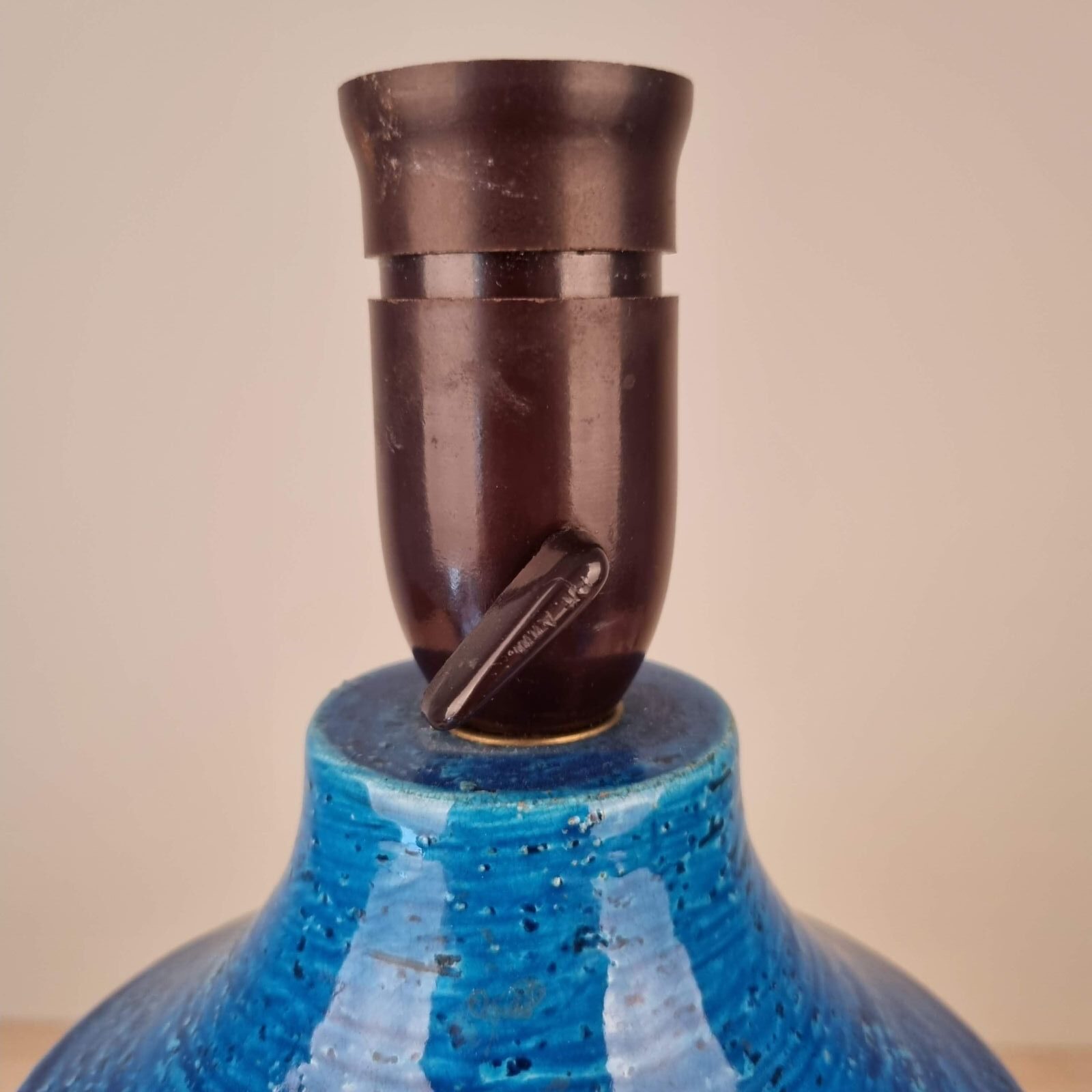 Monumental Bitossi bordlampe - Aldo Londi - 40cm - Billede 6