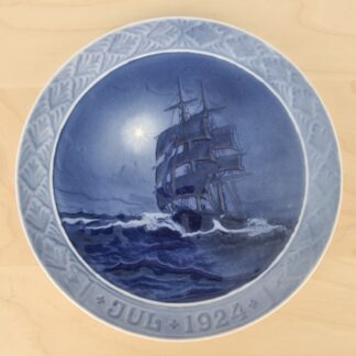Royal Copenhagen juleplatte fra 1924