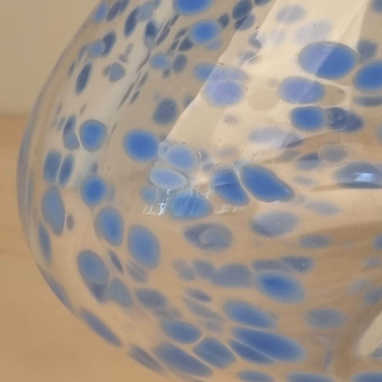 Kunstflaske i glas - Johansfors - ant. Astrid Gate - Billede 4