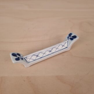 Aluminia / Royal Copenhagen - blå "Tranquebar " - knivstol / knivbuk