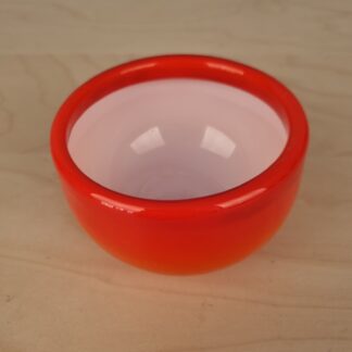 Orange saltkar fra serien Palet fra Holmegaard - Michael Bang - 9cm Ø