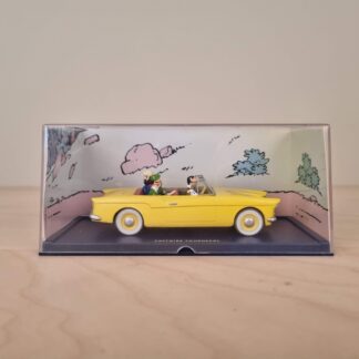 Tintin Modelbil 1:43 – Bordurisk Bil fra "Tournesol-Mysteriet" (Editions Atlas / Moulinsart)
