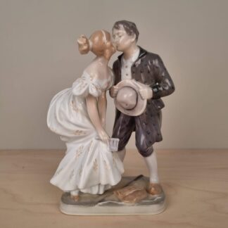Royal Copenhagen - Prinsessen og Svinedrengen - figur nr. 1114, 3. sort.