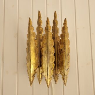Svend Aage Holm Sørensen - stor flammeskåret væglampe nr. 5195 - 50cm
