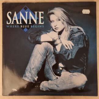 Sanne Salomonsen - Where Blue Begins - vinyl fra 1991