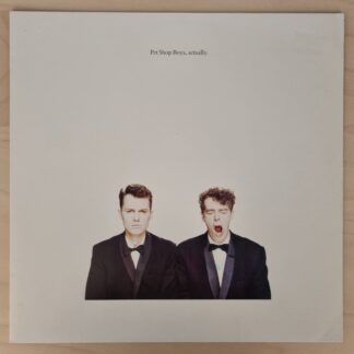 Pet Shop Boys - Actually - vinyl fra 1987