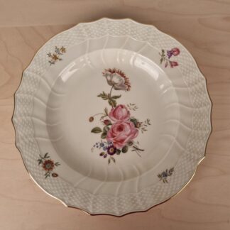 Royal Copenhagen - "Frijsenborg" - flad middagstallerken - 25,5 cm
