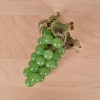 Borddekoration - Drueklase i grøn jade og glas - ca. 1950 - 18cm