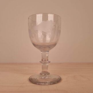 Holmegaard hedvinsglas med egeløv - 11cm