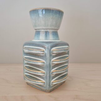 Søholm vase af Einar Johansen - blågrønne nuancer - 19cm - nr. 3404