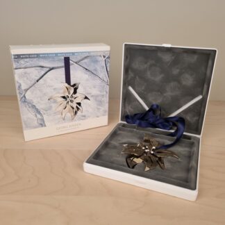 Georg Jensen - Christmas Nordica - Julestjerne forgyldt med 23k hvidguld