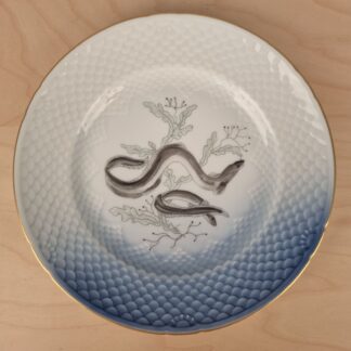 B&G fisketallerken nr. 326 med ål (Aal) - motiv nr. 8 - 22cm