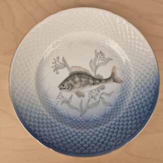 B&G fisketallerken nr. 326 med aborre - motiv nr. 9 - 22cm