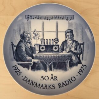 Royal Copenhagen platte - Danmarks Radio 50 år - 1925-1975