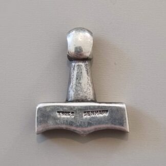 Thors hammer - vedhæng i sterling sølv - 3x2,5 cm