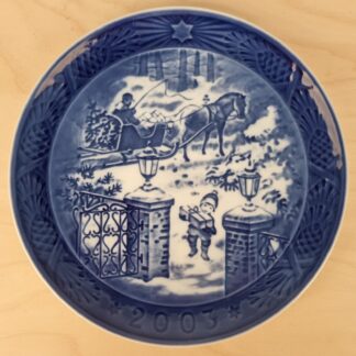 Royal Copenhagen juleplatte fra 2003
